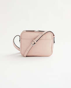 Accessories: THE HORSE DYLAN CROSSBODY BAG - PINK