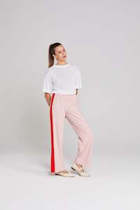 Thing Thing: THING THING CONTRAST SNAPPY PANT - PINKY TOMATO