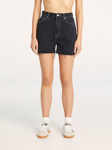 Lee: LEE HIGH RELAXED SHORT - HOLLABACK BLACK