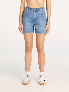 Lee: LEE HIGH MOMS SHORT - HARLEM FADE