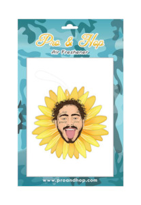 PRO & HOP POST MALONE FLOWER AIR FRESHENER