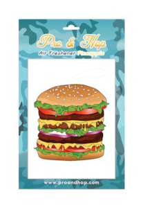 Air Fresheners: PRO & HOP BURGER AIR FRESHENER