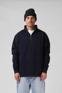 Mens: RPM TRACK 1/4 ZIP - NAVY