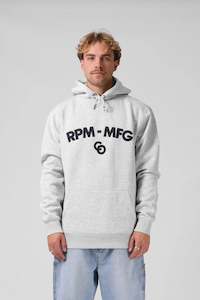 Mens: RPM LINK HOOD - WHITE MARL