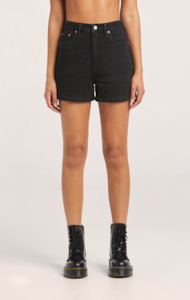 LEE HIGH RELAXED SHORT - HOMME BLACK