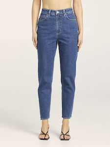 LEE HIGH MOMS - MISSY BLUE