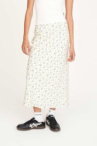 Womens Skirts: HUFFER DAWN LILA MIDI SKIRT - BUTTER