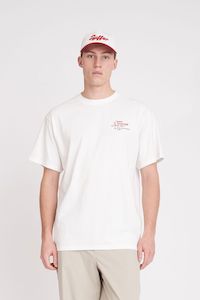 HUFFER SUP TEE 190/TAAAAAP - CHALK