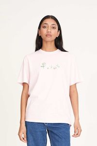 Womens Sale Apparel: HUFFER CLASSIC TEE 170/NECTAR - MELLOW PINK