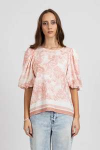 Federation: FEDERATION PUNCH TOP - PINK