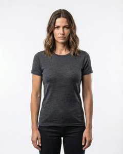 Womens: SUPERFINE MERINO SHORT SLEEVE CREW WOMENS