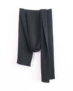 Womens: MERINO 360 RIB SCARF 175 X 19
