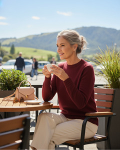 Womens: NZ LAMBSWOOL CREW NECK