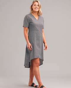 Womens Dresses Tunics: HIGH LOW DRESS