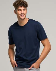 Mens Essential Tees Polos: SUPIMA COTTON SS CREW NECK TEE