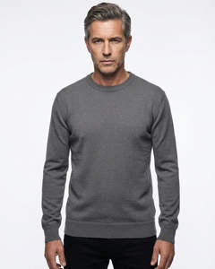 Mens: AWAKARI MERINO SADDLE CREW