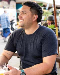 Mens Essential Tees Polos: SUPERFINE MERINO SHORT SLEEVE CREW