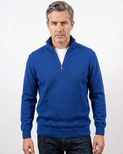 Mens: AWAKARI MERINO QTR ZIP