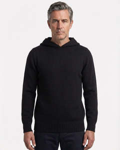 Mens Knitwear: 400 WOOL HOODIE