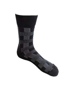 Mens Merino: MERINO PLAID HEALTH SOCK | DS
