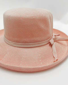 Womens Hats Scarves: YHL219 TURN-UP BRIM HAT