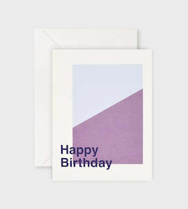 Gift Edit: Lettuce | Card | Happy Birthday Mauve Angle