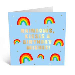 Greeting Cards: Rainbows, Kisses & Birthday Wishes