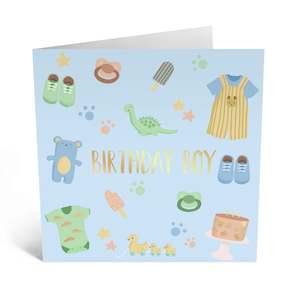 Greeting Cards: Birthday Boy