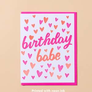 Greeting Cards: Birthday Babe