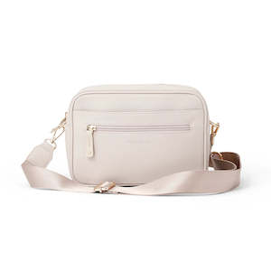 Pretty Brave: Harper Cross Body Bag || Stone Pebble