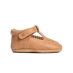 Pretty Brave: Morgan Baby Shoe || Tan