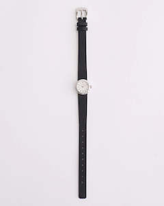 The Horse: The Dot Watch || Black Leather