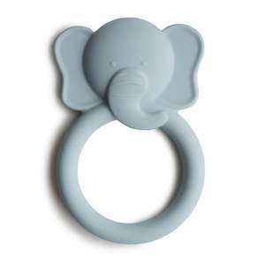 Mushie: Elephant Teether || Cloud
