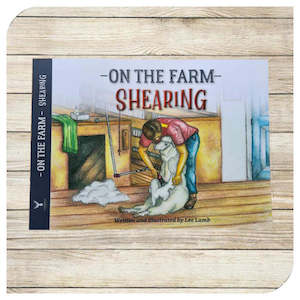 Book Auto: On The Farm - Shearing Book