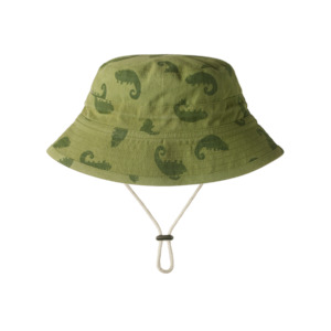 Hats: Bucket Sunhat || Chameleon Print