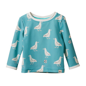 Kids Swimwear: Splash Top || Albie Print