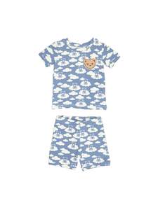 Kids Sleepwear: Cloud Bear PJ Set - Lake