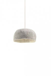 Living: Reversible Yurte Lampshade || Light Stone/Natural
