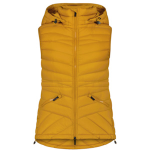 Womens Vests: Mary-Claire - Women's Packable Down Vest - Apricot Crush