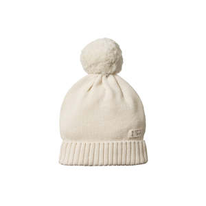 Alpine Pom Pom Beanie || Natural