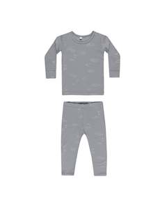 Kids Sleepwear: Bamboo Pyjama Set || Clouds