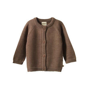 Baby Shower Gifts: Merino Knit Cardigan || Cub Marl