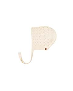 Quincy Mae: Knit Bonnet || Natural