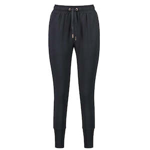 Moke: Violet - Women's Jogger Pants - Charcoal