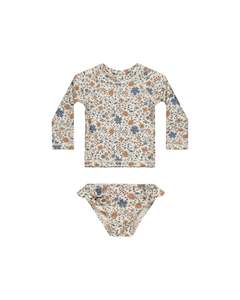 Rylee Cru: Mary Rashguard Set ||Gardenia