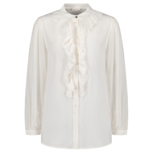 Moke: Jade Blouse - Coconut Milk