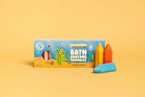 Bath Crayon Triangles || 10 Pack