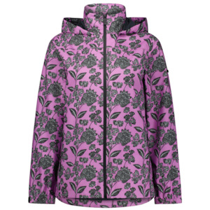 Alex Women's Seam Sealed Rain Jacket - Flora Print