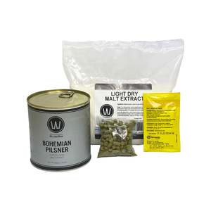 10 Litre Brew Kits: WW All Rounder Bohemian Pilsner 10/12.5 Litre Kit