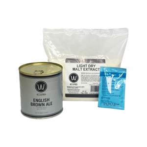 10 Litre Brew Kits: WW English Brown Ale 10/12.5 Litre Kit